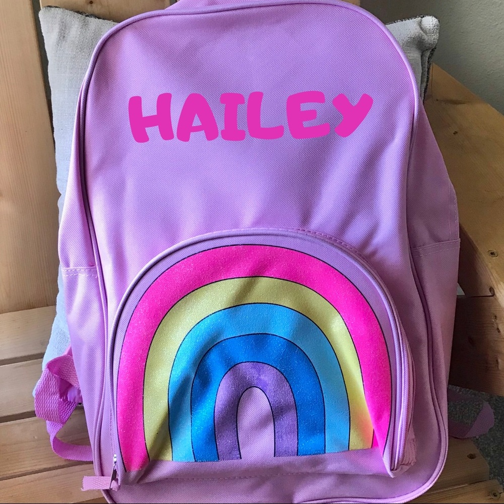Personalized Girl’s Backpack